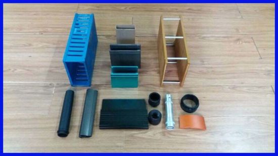Tubo de perfil de extrusión de aluminio 6005 T5 para racks solares