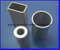 6082 T6 Tubos de revestimiento de polvo de aluminio / tubo