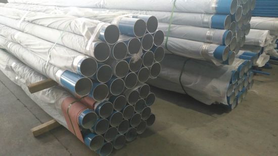 Tubo de extrusión de aluminio con pintura en polvo 5A02 / Tubería / Tubería anodizada