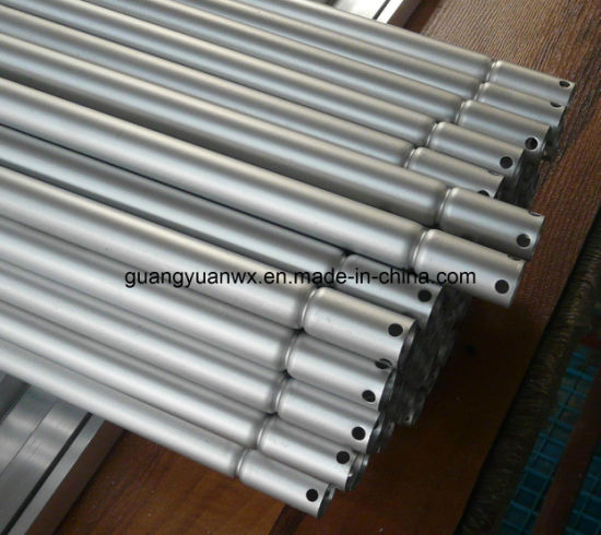 Tubo redondo de aluminio anodizado / tubo 6061 T5 T6 para decoración